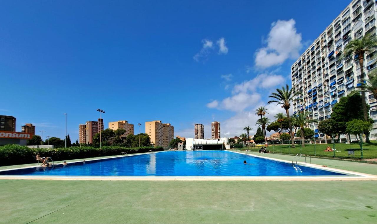 베니돔 Comfortable Studio With Sea View 아파트 외부 사진